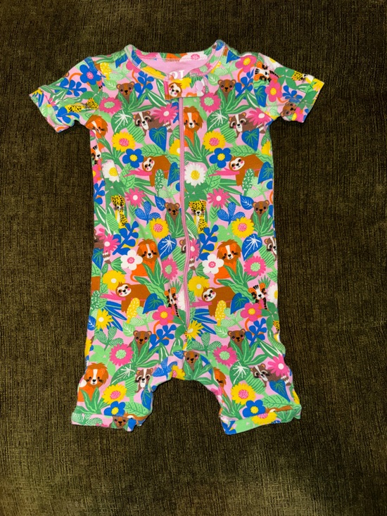 The Children's Place Other - PJ Childrens Place Pink Tropical Short Sleeve Outfit